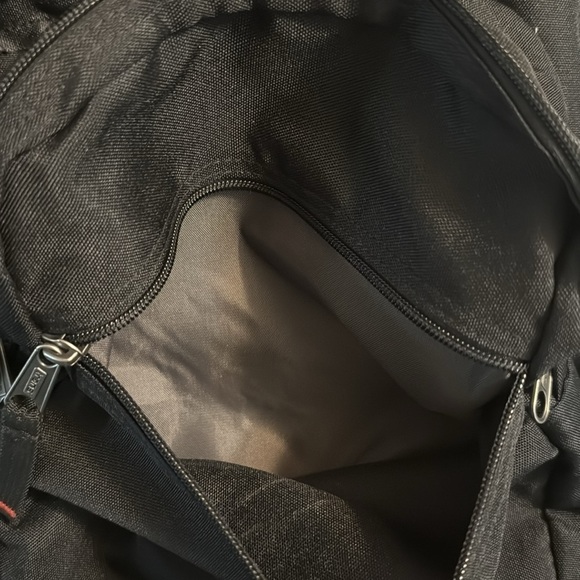 Jansport Black Backpack with Red Accents - Picture 8 of 9